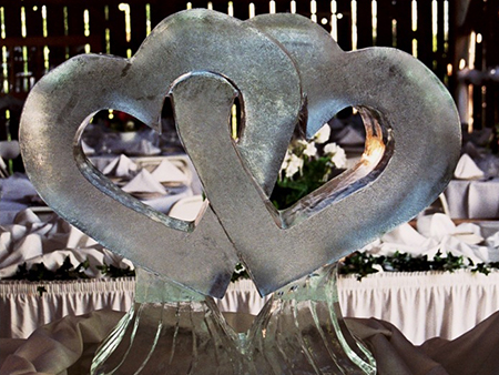 ледяные ивенты на праздники - Ледяные скульптуры на свадьбу